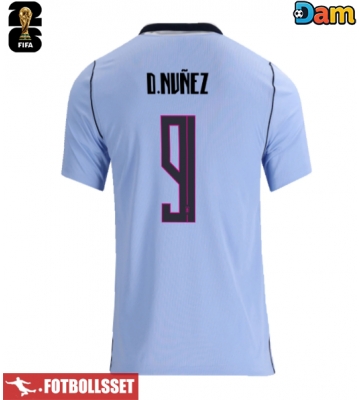 Uruguay Darwin Nunez #9 Hemmatröja Dam VM 2026 Kortärmad